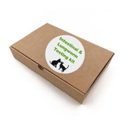 Gut worm and lung worm home testing kit for dogs